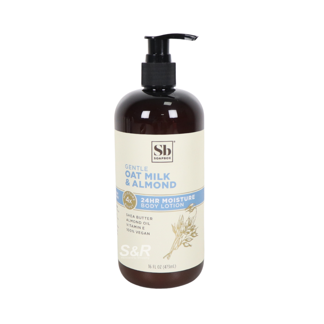 Soapbox Oat Milk & Almond Body Lotion 473mL